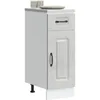 Image de vidaXL Armoire de cuisine Kalmar gris bÃ©ton bois d'ingÃ©nierie