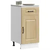 Image de vidaXL Armoire de cuisine Kalmar chÃªne sonoma bois d'ingÃ©nierie