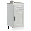 Image de vidaXL Armoire de cuisine Kalmar gris bÃ©ton bois d'ingÃ©nierie