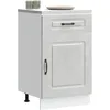 Image de vidaXL Armoire de cuisine Kalmar gris bÃ©ton bois d'ingÃ©nierie
