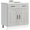 Image de vidaXL Armoire de cuisine Kalmar sonoma gris bois d'ingÃ©nierie