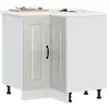 Image de vidaXL Armoire d'angle de cuisine Kalmar gris bÃ©ton bois d'ingÃ©nierie