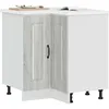Image de vidaXL Armoire d'angle de cuisine Kalmar sonoma gris bois d'ingÃ©nierie