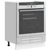 Image de vidaXL Armoire Ã  four Kalmar sonoma gris bois d'ingÃ©nierie