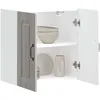 Image de vidaXL Armoire murale de cuisine Kalmar sonoma gris bois d'ingÃ©nierie