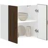 Image de vidaXL Armoire murale de cuisine Kalmar chÃªne marron bois d'ingÃ©nierie