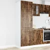 Image de vidaXL Armoire de cuisine Kalmar chÃªne fumÃ© bois d'ingÃ©nierie