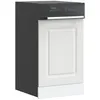 Image de vidaXL Panneau de lave-vaisselle Kalmar blanc 45x1,5x67 cm