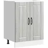 Image de vidaXL Meuble de base de lavabo Lucca sonoma gris bois d'ingÃ©nierie