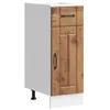 Image de vidaXL Armoire de cuisine Lucca vieux bois bois ingÃ©nierie