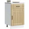 Image de vidaXL Armoire de cuisine Lucca chÃªne sonoma bois ingÃ©nierie