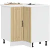 Image de vidaXL Armoire d'angle de cuisine Lucca chÃªne sonoma bois d'ingÃ©nierie