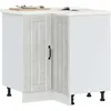 Image de vidaXL Armoire d'angle de cuisine Lucca gris bÃ©ton bois d'ingÃ©nierie