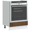 Image de vidaXL Armoire de four Lucca chÃªne marron bois d'ingÃ©nierie