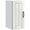 Image de vidaXL Armoire murale de cuisine Lucca blanc brillant bois ingÃ©nierie