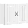 Image de vidaXL Armoire murale de cuisine Lucca blanc bois d'ingÃ©nierie