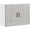 Image de vidaXL Armoire murale de cuisine Lucca sonoma gris bois ingÃ©nierie