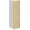 Image de vidaXL Armoire de cuisine Lucca chÃªne sonoma bois d'ingÃ©nierie