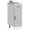 Image de vidaXL Armoire de cuisine Porto sonoma gris bois d'ingÃ©nierie