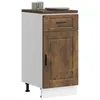 Image de vidaXL Armoire de cuisine Porto chÃªne fumÃ© bois d'ingÃ©nierie