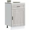 Image de vidaXL Armoire de cuisine Porto sonoma gris bois d'ingÃ©nierie