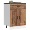 Image de vidaXL Armoire de cuisine Porto vieux bois bois d'ingÃ©nierie
