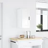 Image de vidaXL Armoire murale de cuisine Porto blanc brillant bois ingÃ©nierie