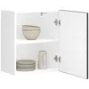 Image de vidaXL Armoire murale de cuisine Porto noir bois d'ingÃ©nierie