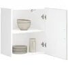 Image de vidaXL Armoire murale de cuisine Porto gris bÃ©ton bois d'ingÃ©nierie