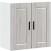Image de vidaXL Armoire murale de cuisine Porto sonoma gris bois d'ingÃ©nierie