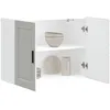 Image de vidaXL Armoire murale de cuisine Porto blanc bois d'ingÃ©nierie