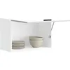 Image de vidaXL Armoire murale de cuisine Porto blanc bois d'ingÃ©nierie
