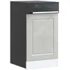 Image de vidaXL Panneau de lave-vaisselle Porto gris bÃ©ton 45x1,5x67 cm