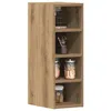 Image de Vidaxl Armoire Suspendue ChÃªne Artisanal 20x29,5x60 Cm Bois IngÃ©nierie