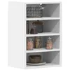 Image de vidaXL Armoire suspendue blanc 40x29,5x60 cm bois d'ingÃ©nierie