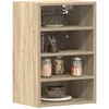Image de Vidaxl Armoire Suspendue ChÃªne Sonoma 40x29,5x60 Cm Bois D'ingÃ©nierie