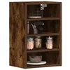 Image de Vidaxl Armoire Suspendue ChÃªne FumÃ© 40x29,5x60 Cm Bois D'ingÃ©nierie