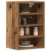 Image de Vidaxl Armoire Suspendue Vieux Bois 40x29,5x60 Cm Bois D'ingÃ©nierie