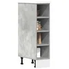 Image de Vidaxl Armoire De Plancher Gris BÃ©ton 20x44,5x81,5cm Bois D'IngÃ©nierie