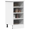 Image de vidaXL Armoire de plancher blanc 40x44,5x81,5 cm bois d'ingÃ©nierie