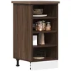 Image de vidaXL Armoire de plancher chÃªne marron 40x44,5x81,5 cm