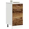 Image de Vidaxl Armoire De Plancher Vieux Bois 40x46x81,5 Cm Bois D'ingÃ©nierie