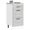 Image de vidaXL Armoire de cuisine Kalmar gris bÃ©ton bois d'ingÃ©nierie