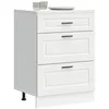 Image de vidaXL Armoire de cuisine Porto blanc bois d'ingÃ©nierie