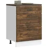 Image de vidaXL Armoire de cuisine Porto chÃªne fumÃ© bois d'ingÃ©nierie