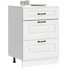 Image de vidaXL Armoire de cuisine Kalmar blanc bois d'ingÃ©nierie
