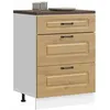 Image de vidaXL Armoire de cuisine Kalmar chÃªne artisanal bois d'ingÃ©nierie