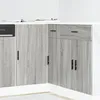 Image de vidaXL Meuble bas du lavabo sonoma gris bois d'ingÃ©nierie