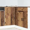 Image de vidaXL Meuble bas du lavabo vieux bois bois d'ingÃ©nierie