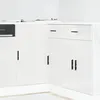 Image de vidaXL Armoire de cuisine Porto blanc brillant bois ingÃ©nierie